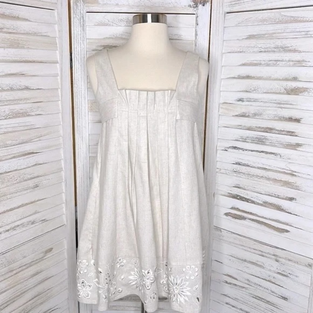 🌾 Anthropologie, Ranna Gill, Ice Memory Swing Dress - Picture 12 of 15